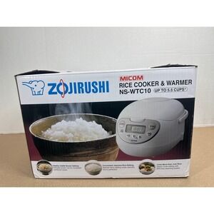 Zojirushi NS-WTC10 5.5-Cup Micom Rice Cooker and Warmer